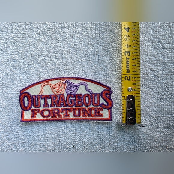 Disney Outrageous Fortune Patch - Orange and Purple - Picture 5 of 6